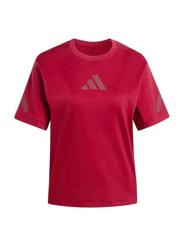 ADIDAS SPORTSWEAR ADIDAS SPORTSWEAR Tehnička sportska majica 'Z.N.E.'  antracit siva / tamno crvena