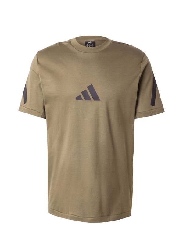 ADIDAS SPORTSWEAR ADIDAS SPORTSWEAR Tehnička sportska majica 'Z.N.E.'  maslinasta / crna