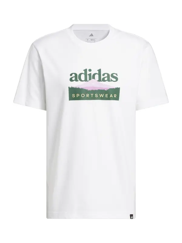ADIDAS SPORTSWEAR ADIDAS SPORTSWEAR Tehnička sportska majica  žuta / tamno zelena / lila / bijela
