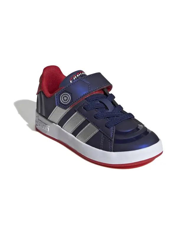 ADIDAS SPORTSWEAR ADIDAS SPORTSWEAR Tenisice 'GRAND COURT CAPT AMERICA'  tamno plava / tamno crvena / srebro