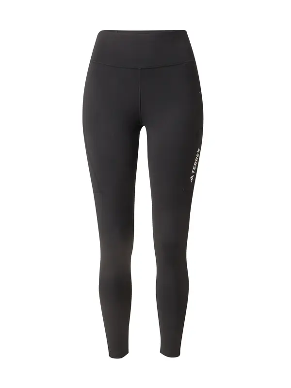 ADIDAS TERREX ADIDAS TERREX Hlače za vanjske uvjete  crna / bijela