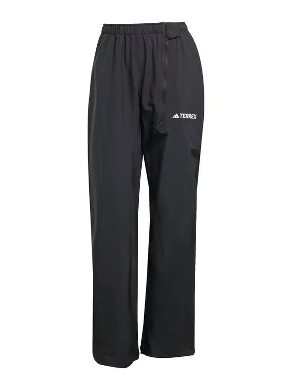 ADIDAS TERREX ADIDAS TERREX Hlače za vanjske uvjete 'Multi Climaproof Two-Layer Rain'  crna / bijela