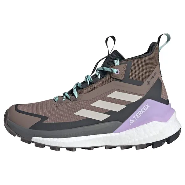 ADIDAS TERREX ADIDAS TERREX Ležerne čizme 'Free Hiker 2.0'  čokolada / brokat / lavanda / bijela