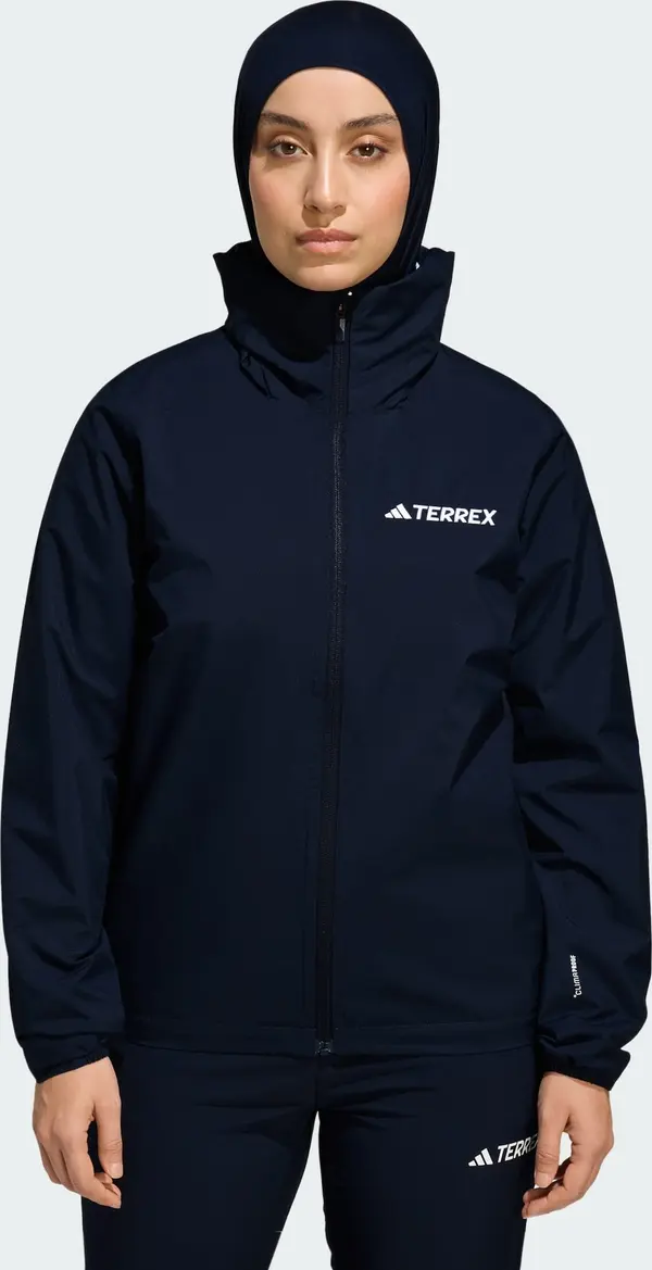 ADIDAS TERREX ADIDAS TERREX Outdoor jakna 'Essentials'  noćno plava / bijela