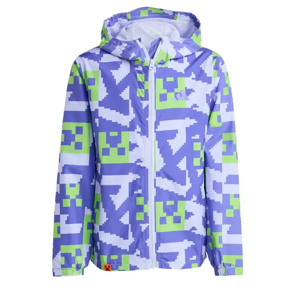 ADIDAS TERREX ADIDAS TERREX Outdoor jakna 'Minecraft '  zelena / ljubičasta / lila