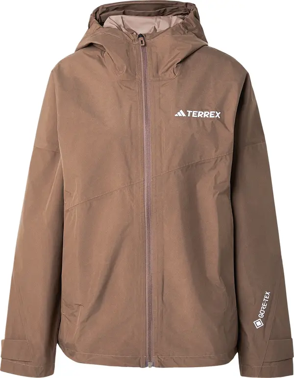 ADIDAS TERREX ADIDAS TERREX Outdoor jakna 'Xperior'  smeđa / bijela