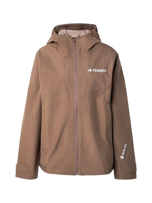 ADIDAS TERREX ADIDAS TERREX Outdoor jakna 'Xperior'  smeđa / bijela