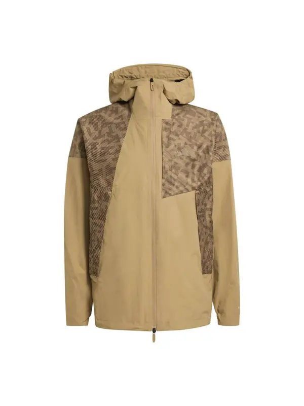 ADIDAS TERREX ADIDAS TERREX Outdoor jakna 'XPR'  boja devine dlake (camel) / smeđa / čokolada
