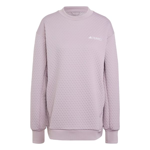 ADIDAS TERREX ADIDAS TERREX Sportska sweater majica 'Xploric'  sivkasto ljubičasta (mauve) / bijela