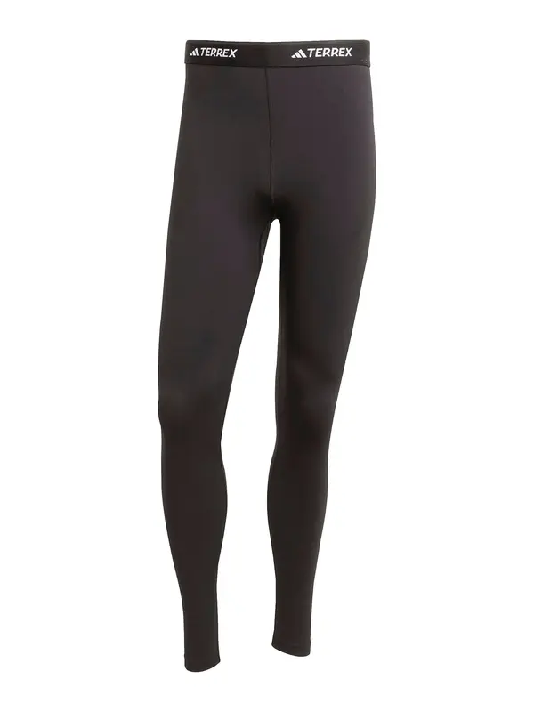 ADIDAS TERREX ADIDAS TERREX Sportske gaće 'Multi Synthetic Base Layer'  crna / bijela