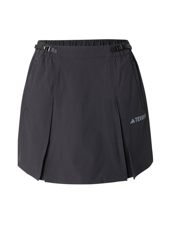 ADIDAS TERREX ADIDAS TERREX Sportske hlače  siva / crna