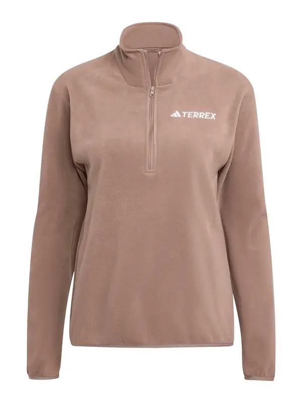 ADIDAS TERREX ADIDAS TERREX Sportski pulover 'ESS'  smeđa / bijela