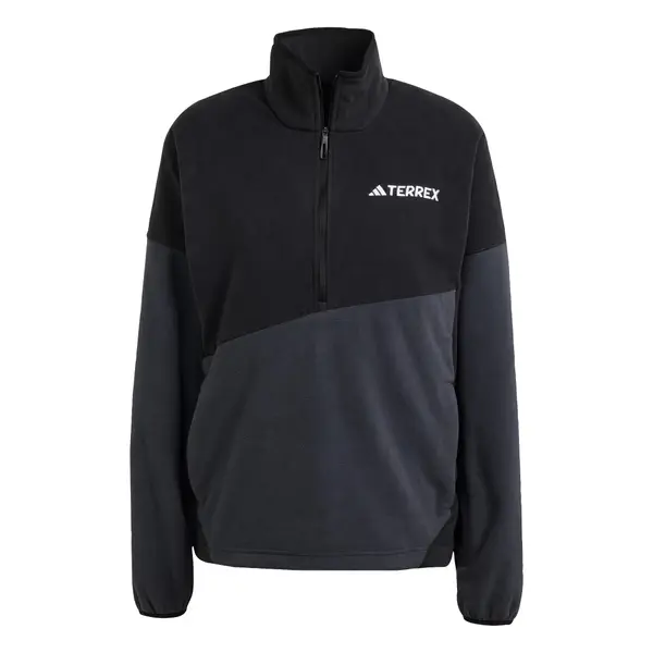 ADIDAS TERREX ADIDAS TERREX Sportski pulover 'Multi Climawarm Fleece'  tamo siva / crna / bijela