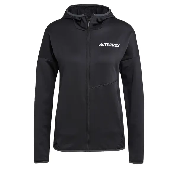 ADIDAS TERREX ADIDAS TERREX Tehnička flis jakna 'Xperior'  crna / bijela