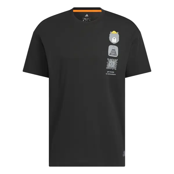 ADIDAS TERREX ADIDAS TERREX Tehnička sportska majica 'Multi'  siva / crna
