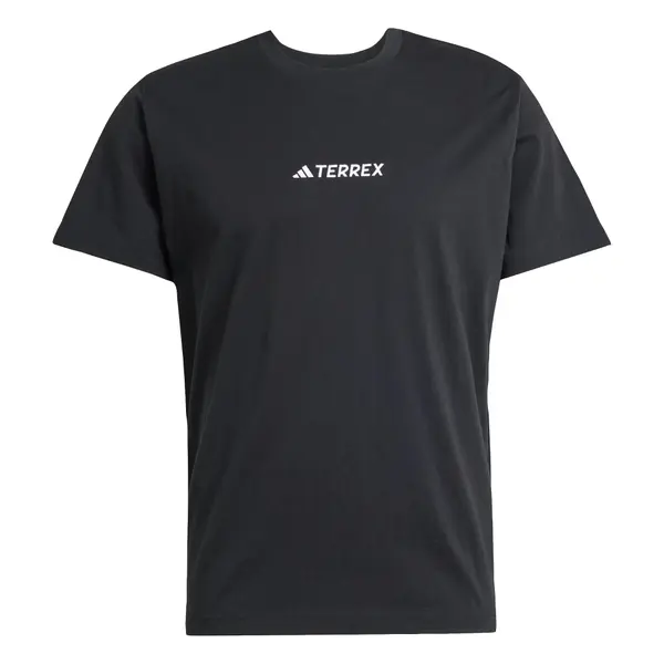 ADIDAS TERREX ADIDAS TERREX Tehnička sportska majica 'Signature AOP Graphic'  narančasta / crna / bijela