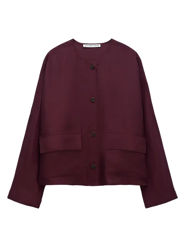 Adolfo Dominguez Adolfo Dominguez Bluza  burgund