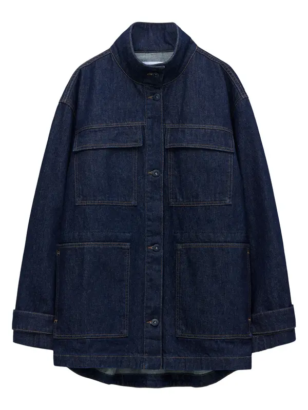 Adolfo Dominguez Adolfo Dominguez Prijelazna jakna  plavi traper
