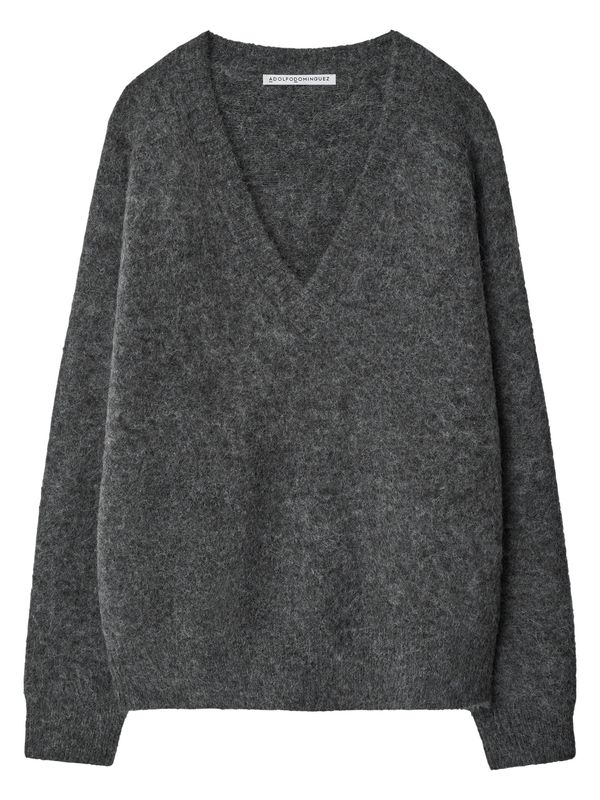 Adolfo Dominguez Adolfo Dominguez Pulover  siva