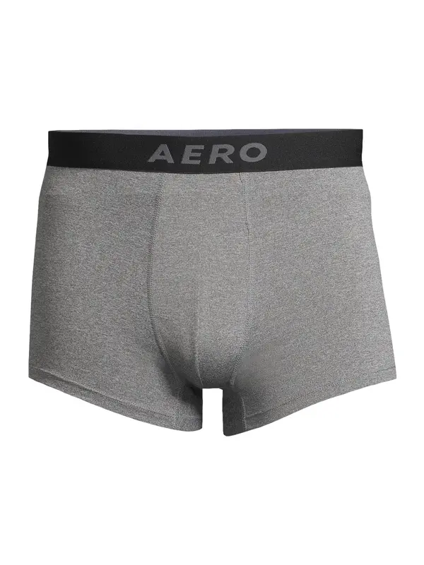 AÉROPOSTALE AÉROPOSTALE Bokserice  siva / siva melange / crna