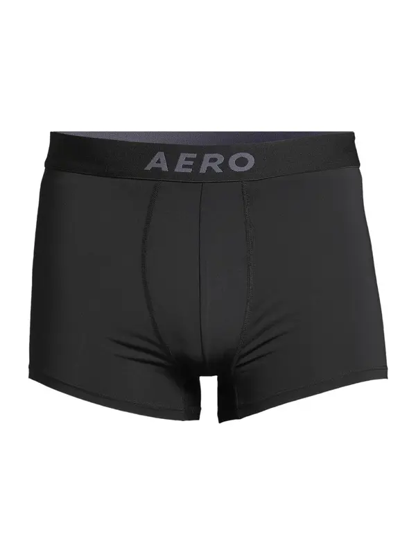 AÉROPOSTALE AÉROPOSTALE Bokserice 'SOLID TECH'  svijetlosiva / crna