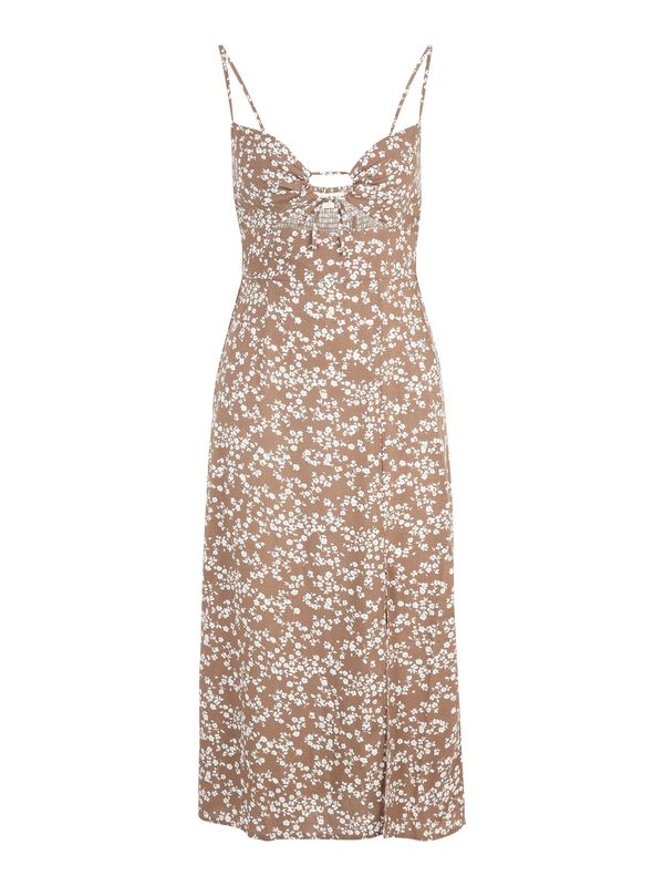 AÉROPOSTALE AÉROPOSTALE Haljina  tamno bež / bijela