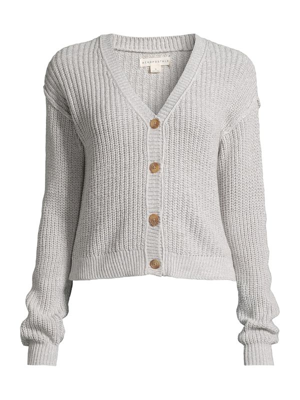 AÉROPOSTALE AÉROPOSTALE Kardigan  siva melange