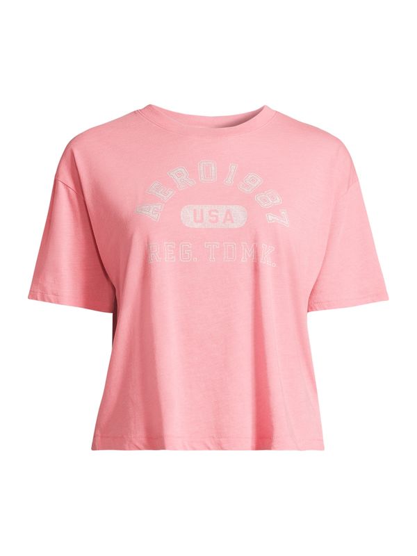 AÉROPOSTALE AÉROPOSTALE Majica  breskva / bijela