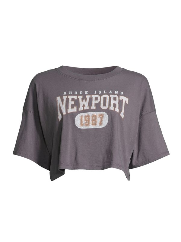 AÉROPOSTALE AÉROPOSTALE Majica  moka smeđa / tamo siva / bijela