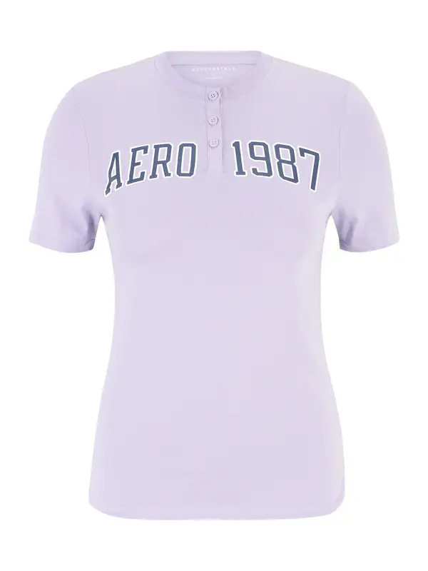 AÉROPOSTALE AÉROPOSTALE Majica  mornarsko plava / lila / bijela