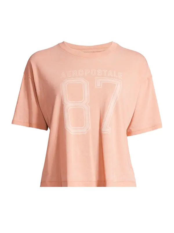 AÉROPOSTALE AÉROPOSTALE Majica  narančasta / pastelno narančasta