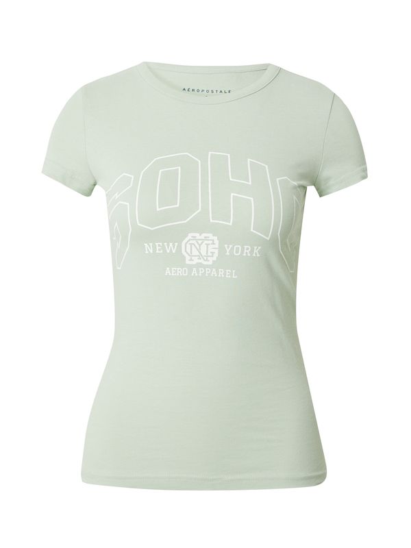 AÉROPOSTALE AÉROPOSTALE Majica 'SOHO'  menta / bijela