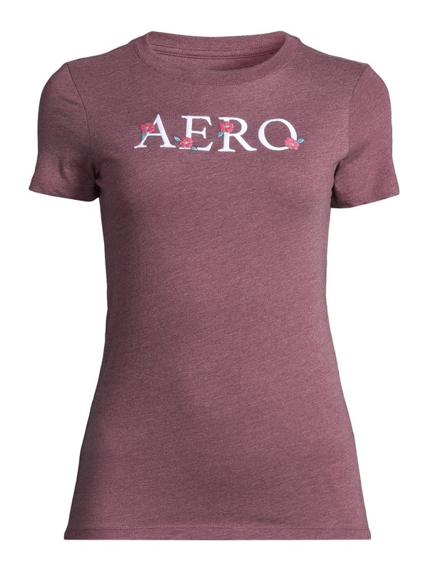 AÉROPOSTALE AÉROPOSTALE Majica  zelena / roza / burgund / bijela