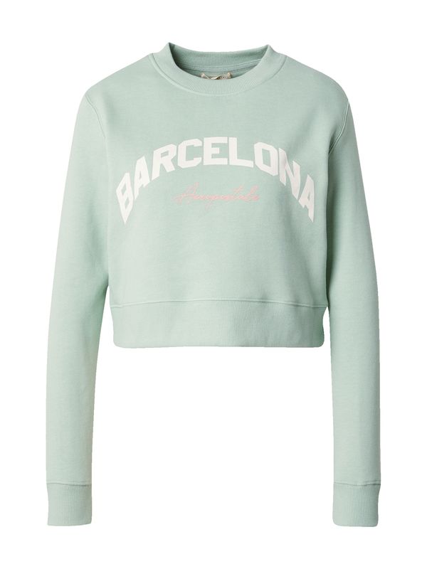 AÉROPOSTALE AÉROPOSTALE Sweater majica  menta / roza / bijela