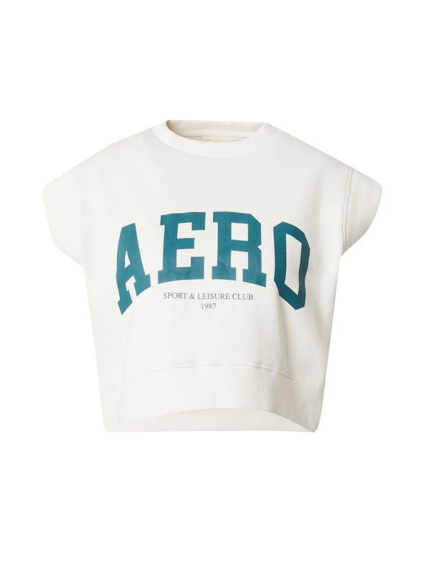 AÉROPOSTALE AÉROPOSTALE Sweater majica  morsko plava / prljavo bijela