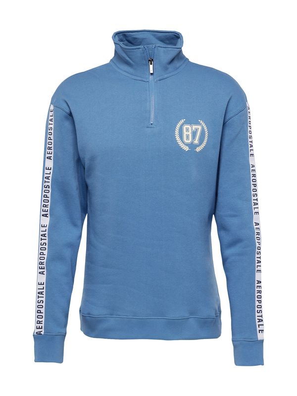 AÉROPOSTALE AÉROPOSTALE Sweater majica  noćno plava / svijetloplava / bijela