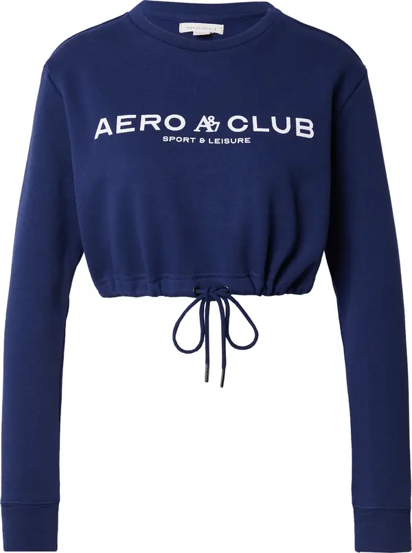 AÉROPOSTALE AÉROPOSTALE Sweater majica  ultra morsko plava / bijela