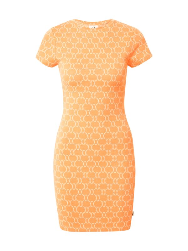 Afends Afends Haljina  narančasta / bijela