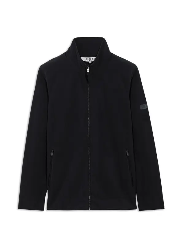 AIGLE AIGLE Flis jakna 'T-KIT'  crna