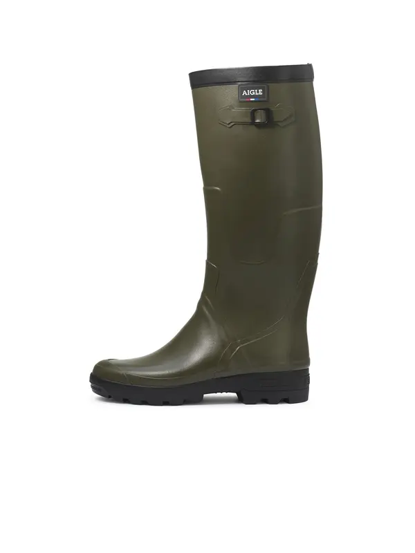 AIGLE AIGLE Gumene čizme 'Benyl'  maslinasta / crna