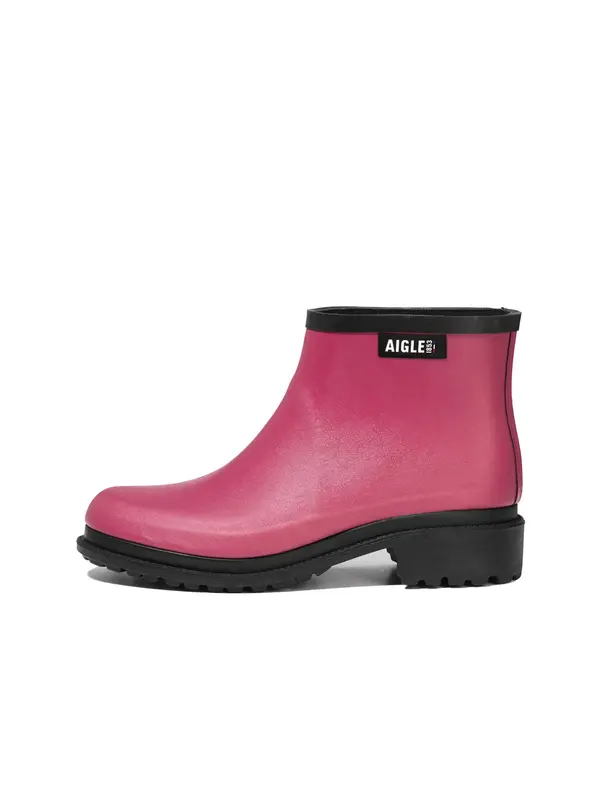 AIGLE AIGLE Gumene čizme 'Fulfeel'  roza / crna