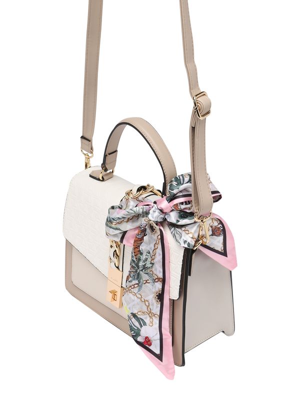 ALDO ALDO Ručna torbica 'CAILLA'  nude / toplo smeđa / bijela