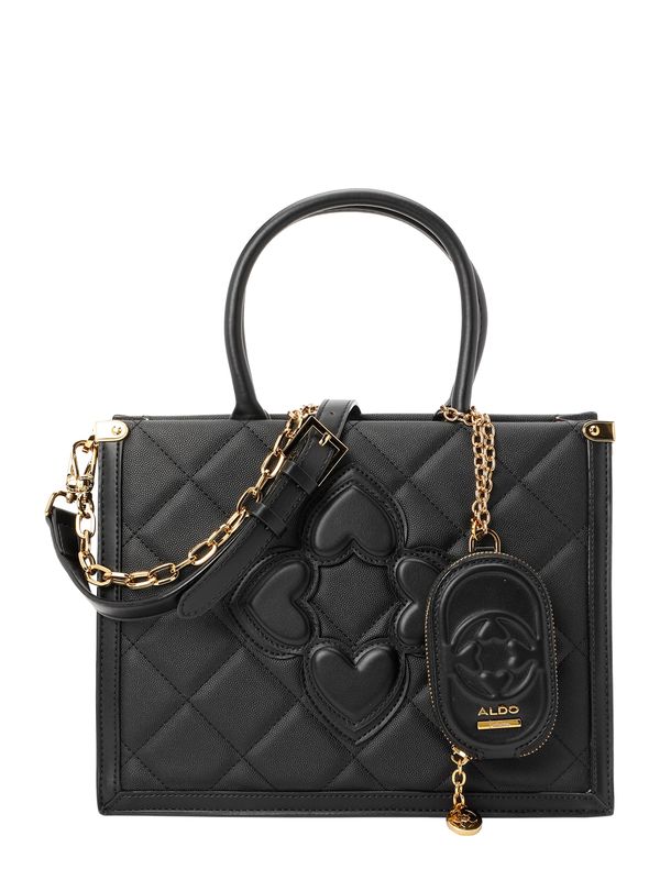 ALDO ALDO Ručna torbica 'SERELUNE'  zlatna / crna