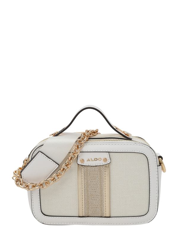 ALDO ALDO Torba preko ramena 'FADY'  sivkasto bež / bijela