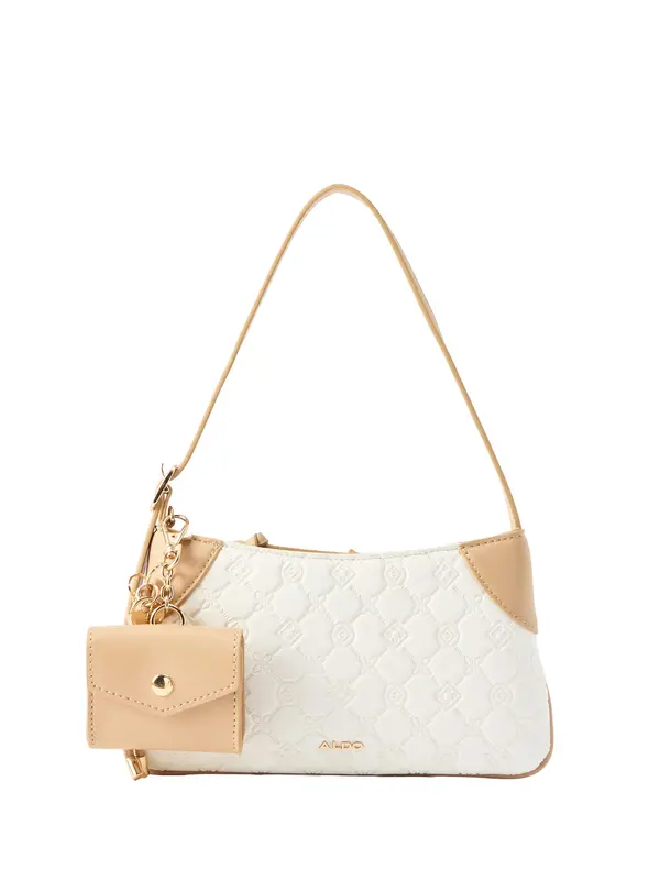 ALDO ALDO Torba za na rame 'KELIA'  boja devine dlake (camel) / bijela