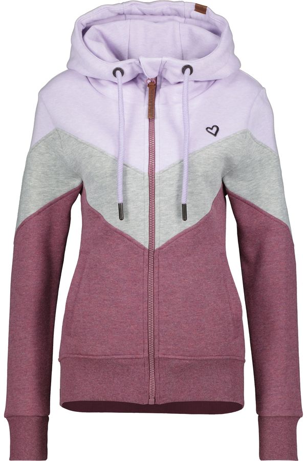 Alife and Kickin Alife and Kickin Gornji dio trenirke  siva melange / ljubičasta melange