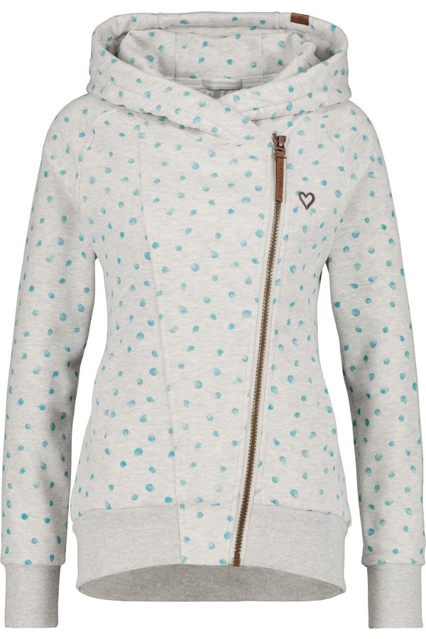 Alife and Kickin Alife and Kickin Gornji dio trenirke 'SnakecharmerAK'  svijetloplava / bijela melange