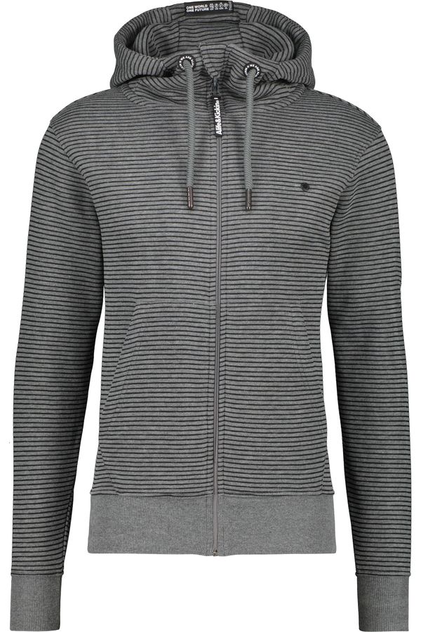 Alife and Kickin Alife and Kickin Gornji dio trenirke 'Trasher'  siva / tamo siva