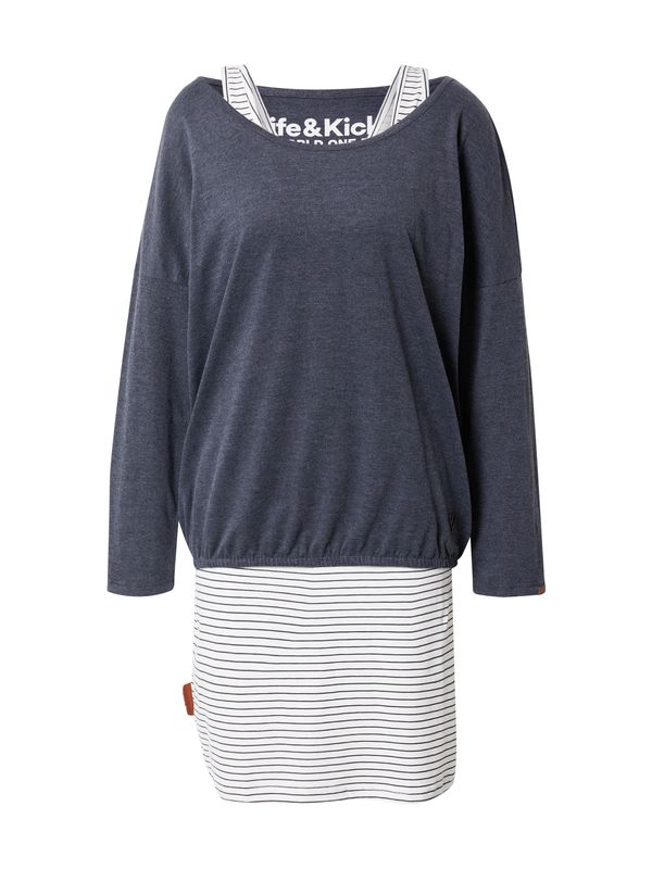 Alife and Kickin Alife and Kickin Haljina 'SunnyAK'  morsko plava / bijela