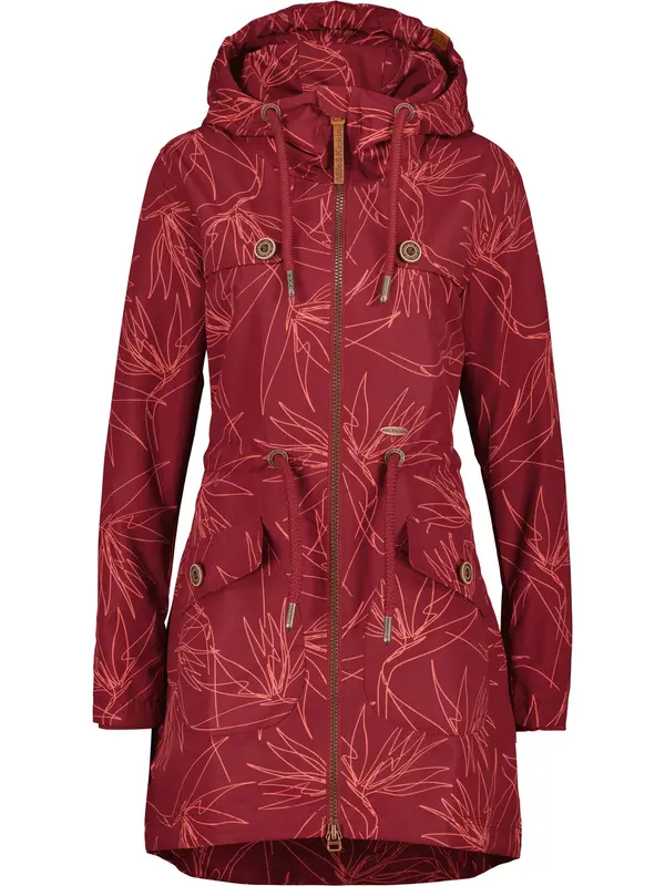 alife & kickin alife & kickin Lagana parka 'Charlotte'  roza / klasično crvena
